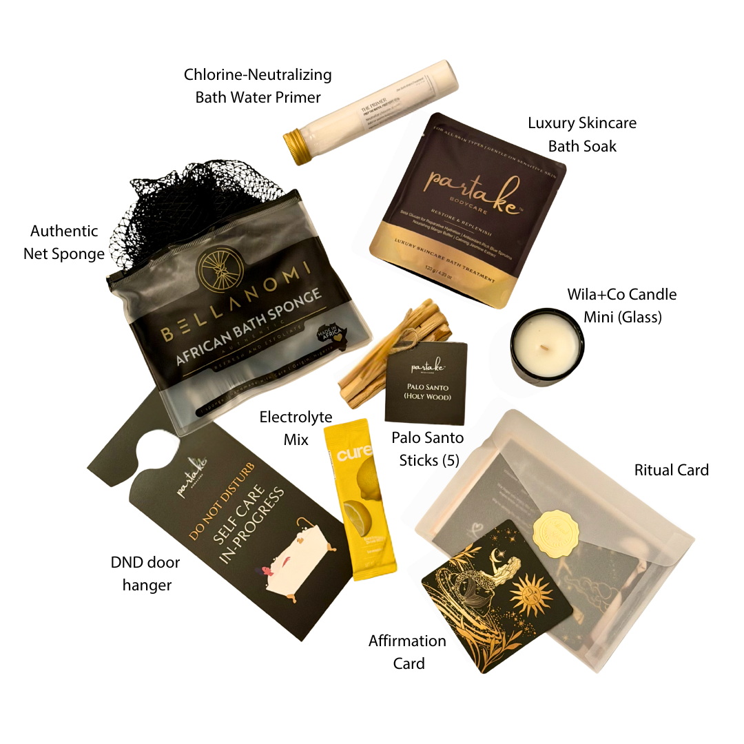 The Reset Ritual - Luxury Spa Bath Kit For Sensitive Skin