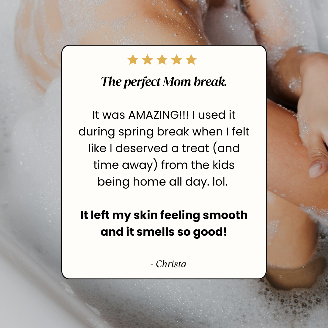 The Skincare Soak™ Luxury Foaming Bath Soak For Dry & Sensitive Skin
