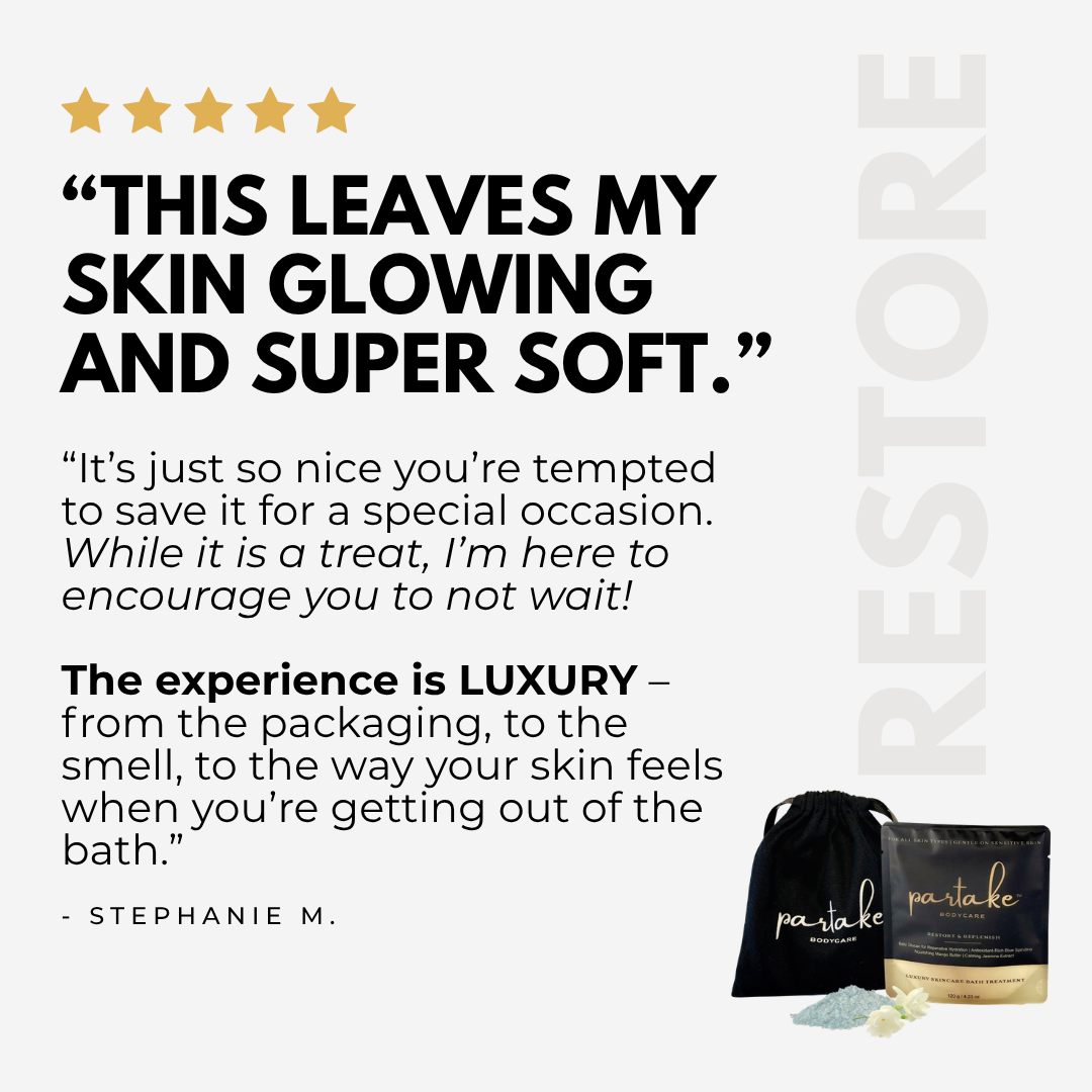 The Skincare Soak™ Luxury Foaming Bath Soak For Dry & Sensitive Skin