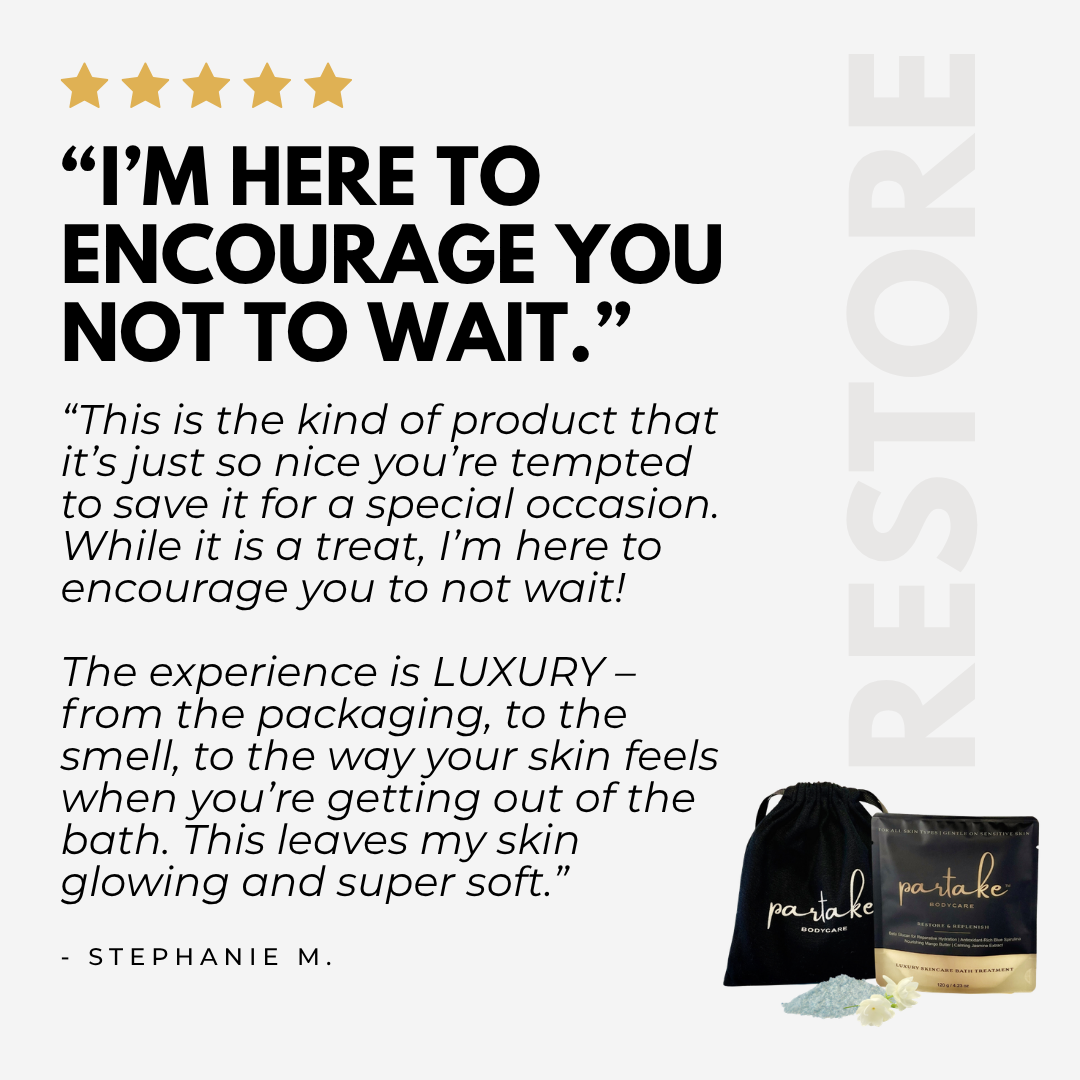 The Skincare Soak™ Luxury Foaming Bath Soak For Dry & Sensitive Skin